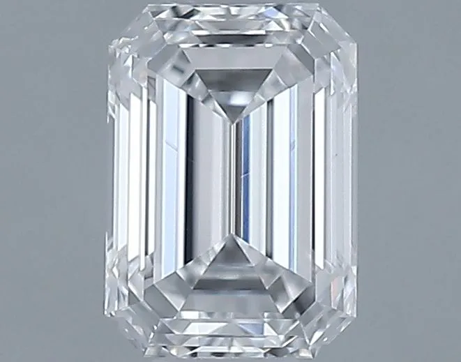0.44ct EMERALD D VVS2 Natural diamond
