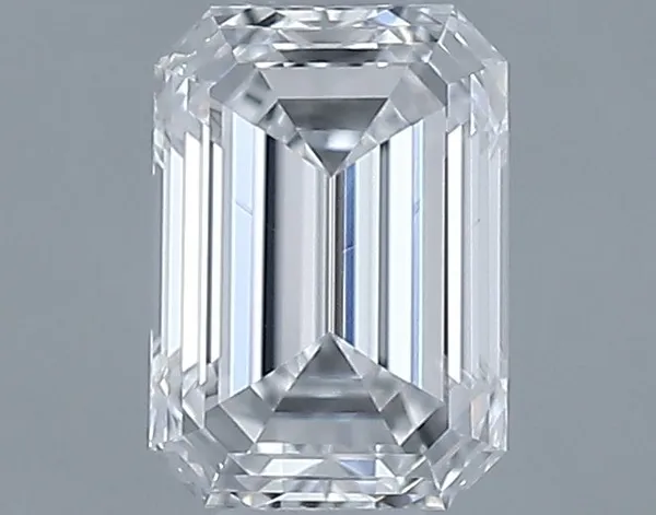 0.44ct EMERALD D VVS2 Natural diamond