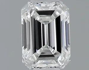 0.31ct EMERALD F IF Natural diamond
