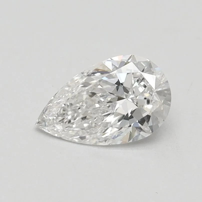 0.58ct PEAR F VVS2 Lab Grown diamond