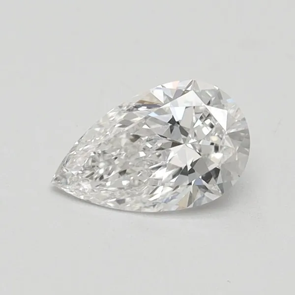 0.58ct PEAR F VVS2 Lab diamond