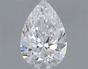 0.3ct PEAR D VVS1 Natural diamond