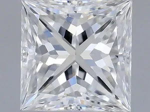 0.41ct PRINCESS E VVS2 Natural diamond