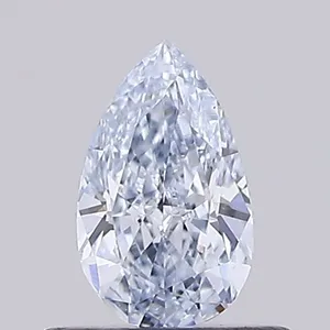 0.48ct PEAR Fancy Blue VVS2 Coloured Lab diamond