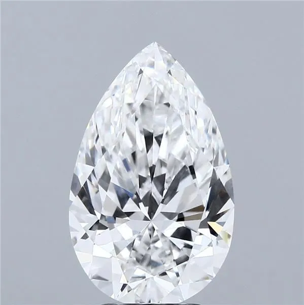 0.52ct PEAR D VVS2 Lab diamond
