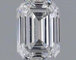 0.41ct EMERALD E SI1 Natural diamond