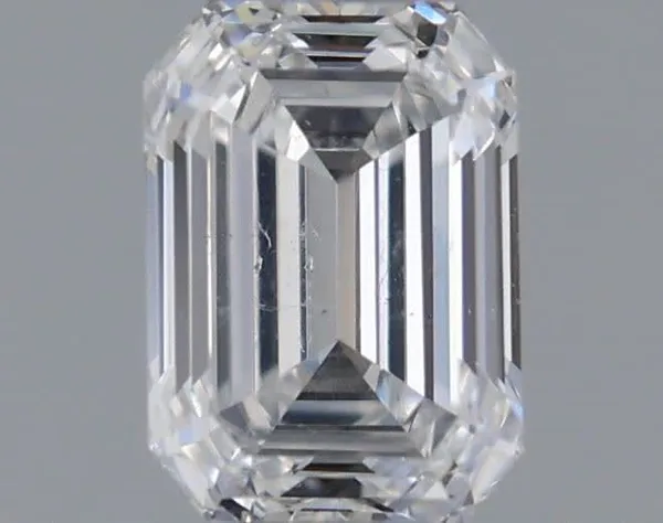 0.41ct EMERALD E SI1 Natural diamond
