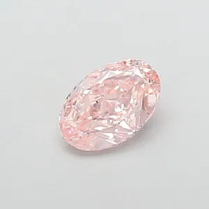 1.02ct OVAL Fancy Pink VS2 Coloured Lab diamond