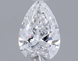 0.45ct PEAR D VVS1 Natural diamond