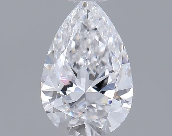 0.45ct PEAR D VVS1 Natural diamond