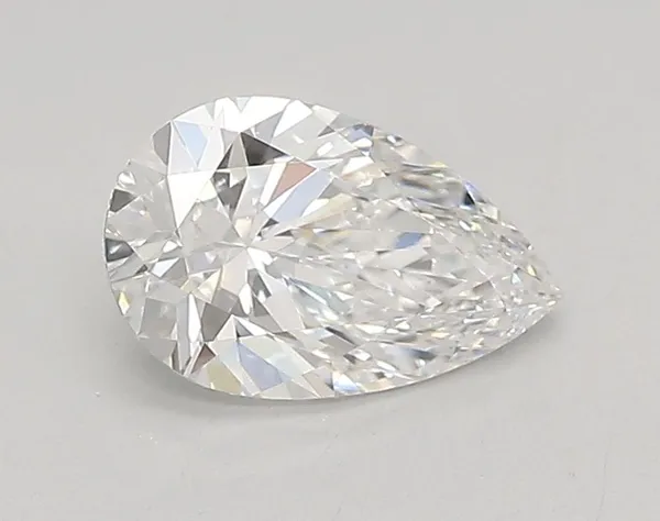 0.86ct PEAR D VVS2 Lab diamond