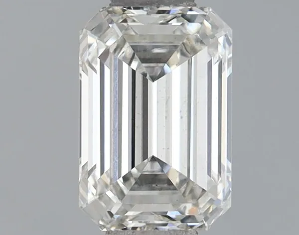 0.71ct EMERALD F VS2 Lab diamond