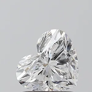 1ct HEART E VVS2 Natural diamond