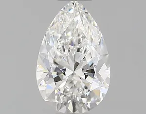 0.5ct PEAR F VVS1 Natural diamond