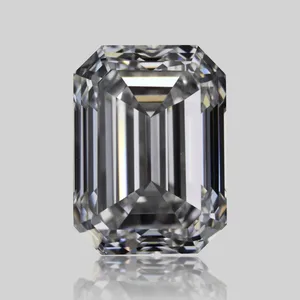 0.61ct EMERALD E IF Natural diamond