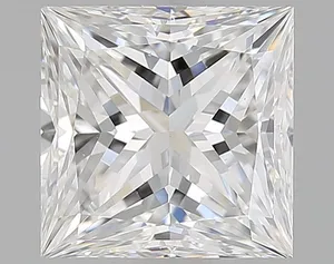 1.21ct PRINCESS E VS2 Natural diamond