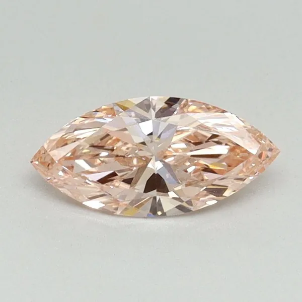 0.51ct MARQUISE Fancy Intense Pink VS1 Coloured Lab diamond