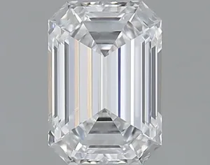0.5ct EMERALD D VVS1 Natural diamond