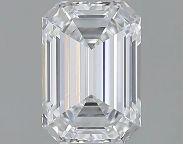 0.5ct EMERALD D VVS1 Natural diamond