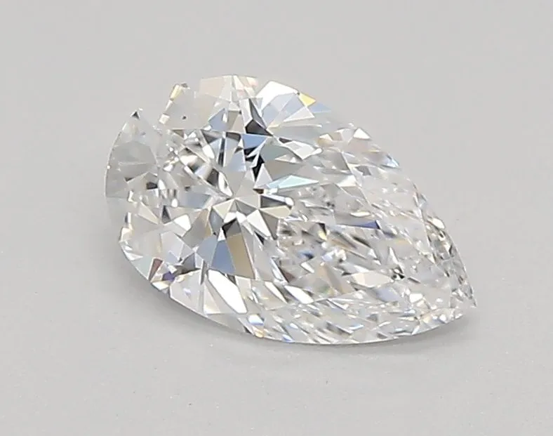 0.65ct PEAR D IF Lab Grown diamond