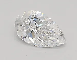0.65ct PEAR D IF Lab diamond