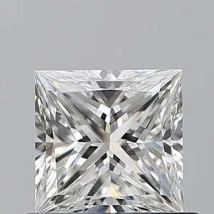 0.7ct PRINCESS F VS2 Natural diamond