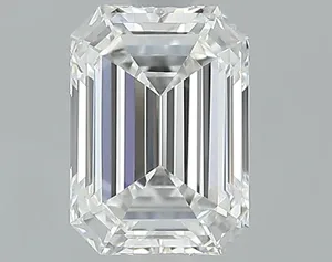 0.5ct EMERALD E VVS2 Natural diamond