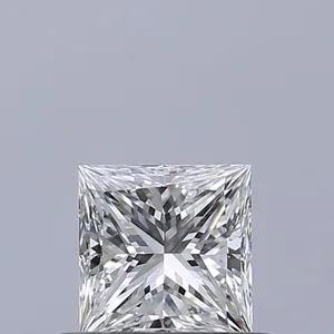 0.4ct PRINCESS D VVS1 Natural diamond
