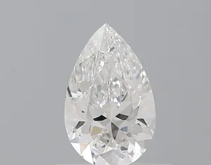 0.5ct PEAR E IF Natural diamond