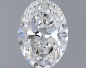 0.42ct OVAL F VS2 Lab diamond
