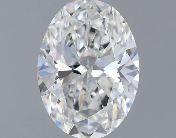 0.42ct OVAL F VS2 Lab diamond