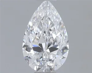 0.42ct PEAR D VVS1 Natural diamond