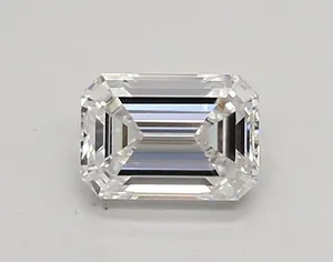 0.63ct EMERALD E IF Lab diamond