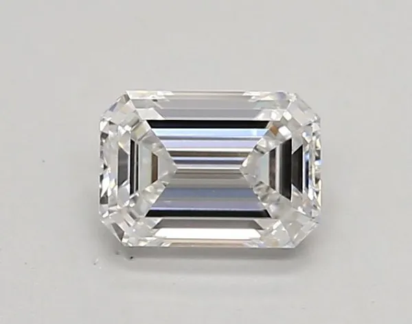 0.63ct EMERALD E IF Lab diamond