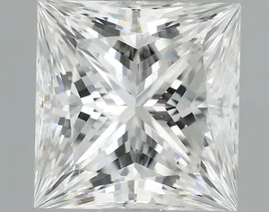 1.04ct PRINCESS G SI1 Natural diamond