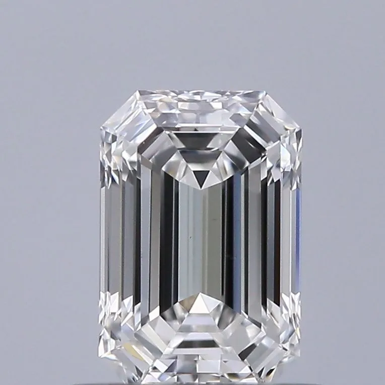 0.58ct EMERALD F VS2 Natural diamond
