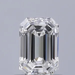 0.58ct EMERALD F VS2 Natural diamond