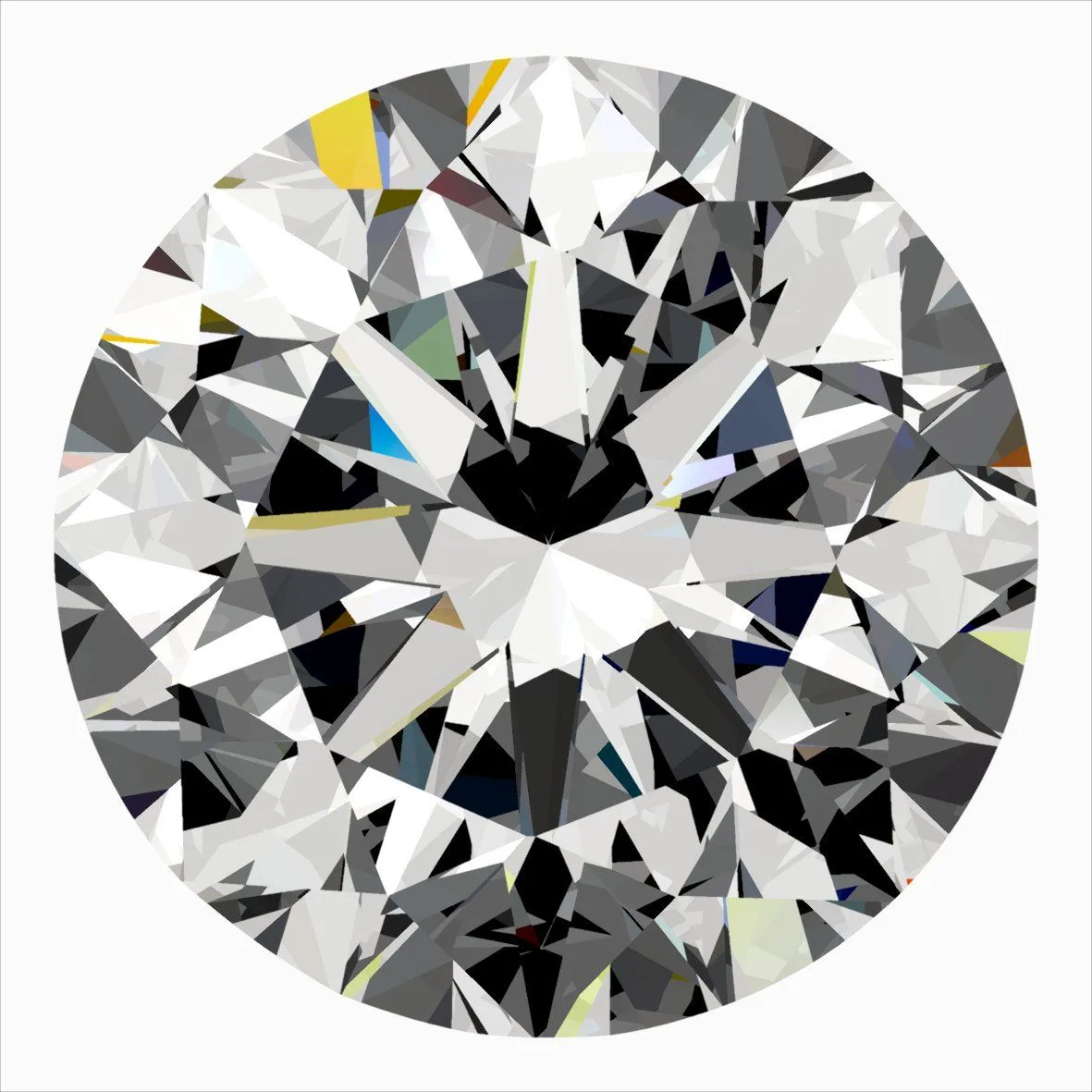 0.30ct ROUND G VS2 Natural diamond