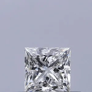 0.37ct PRINCESS F VVS1 Natural diamond