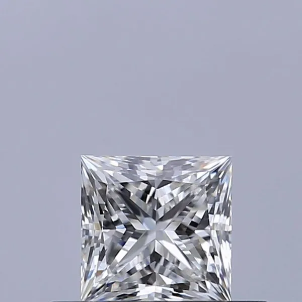 0.37ct PRINCESS F VVS1 Natural diamond