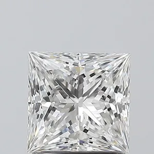 1.22ct PRINCESS E VS2 Natural diamond