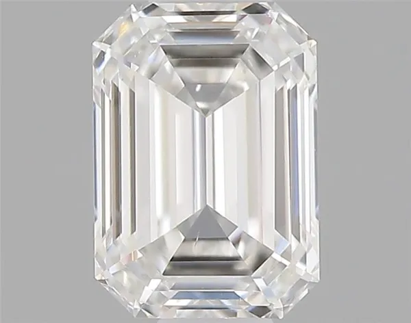 0.31ct EMERALD F VS2 Natural diamond