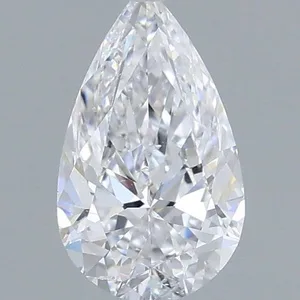 0.4ct PEAR D SI1 Natural diamond