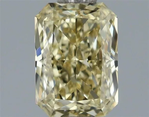 1.21ct RADIANT Fancy Yellow VVS2 Coloured Lab diamond