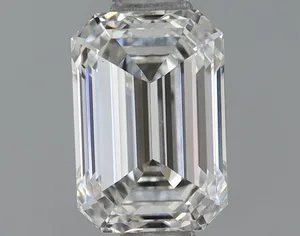 0.72ct EMERALD F VS1 Lab diamond