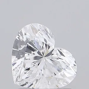 1.08ct HEART D VVS2 Lab diamond