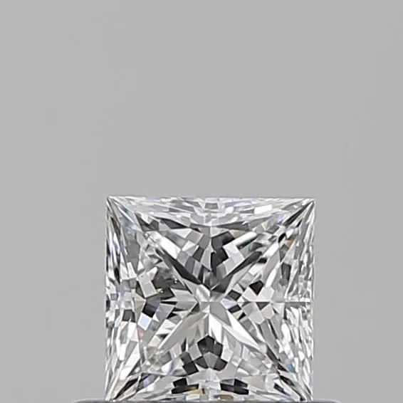 0.54ct PRINCESS D VS2 Natural diamond