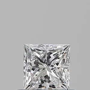 0.54ct PRINCESS D VS2 Natural diamond