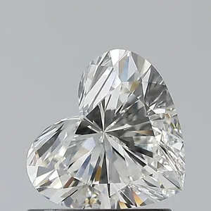 0.9ct HEART H VVS1 Natural diamond