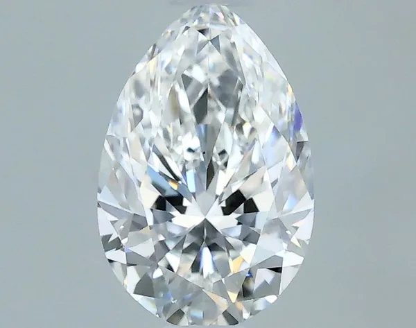 0.51ct PEAR F VS1 Natural diamond